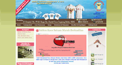 Desktop Screenshot of cempakasablon.com